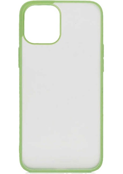 - iPhone 12 Pro Max - Kılıf Arkası Buzlu Ince Mess Kapak