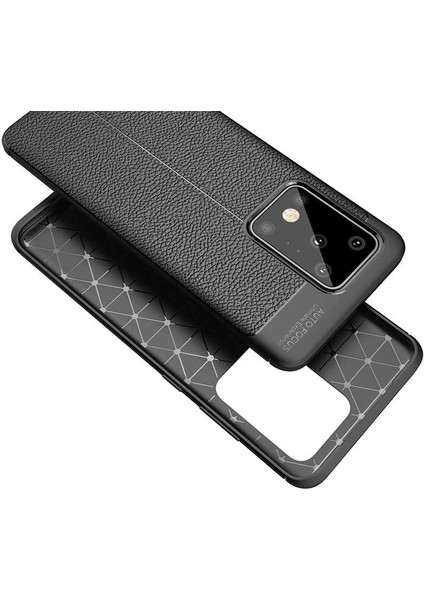 - Samsung Galaxy S20 Ultra - Kılıf Auto Focus Karbon Niss Silikon Kapak - Siyah - T11779 modelleri