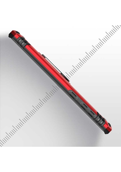 - Galaxy Note 9 - Kılıf Yüzüklü Çift Katman Zırh Tank Vega Kapak