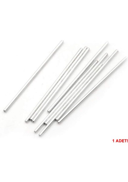 3mm x 150mm Metal Mil Çelik Çubuk Aks Oyuncak RC Araba Robot Model Uçak Tekerlek