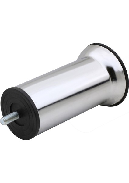 Baza Koltuk Kanepe Mobilya Yatak Çekyat Ayağı Ince Diş M8 Metrik 8 mm Krom Metal Ayakları 15 cm 20 Adet