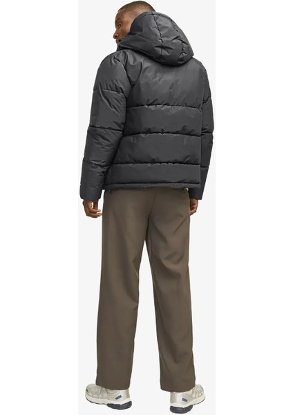 Jjworld Puffer Erkek Gri Mont 12259850-ASPHALT