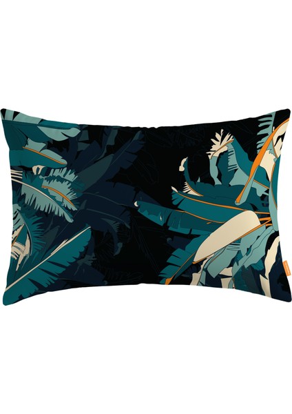 Çiçek Dikdörtgen Kırlent Kılıf DS12