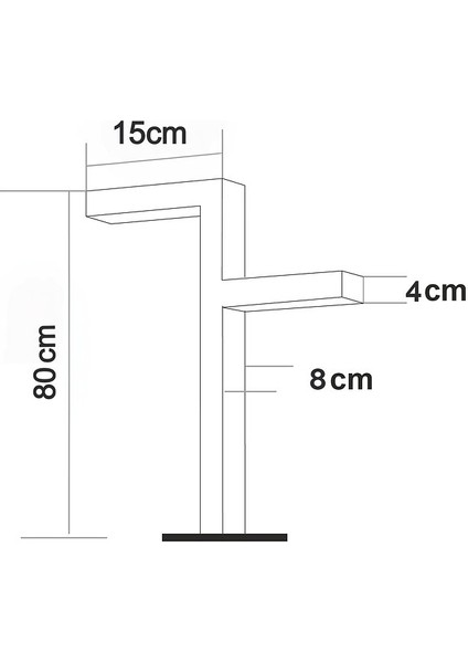 Özel Reflektörlü Bollard Aydınlatma Antrasit BL101