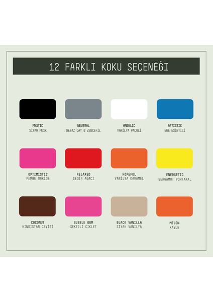 Araba Klima Kokusu, Flat Oto Kokusu 2'li Set, 60 Gün Etkili Araç Kokusu - Energetic | Artistic indirimleri