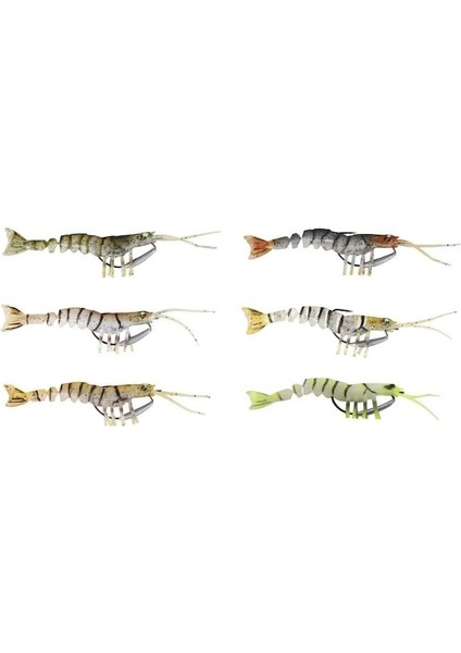 Tpe Manic Shrimp 6.5 cm 4 gr Gold