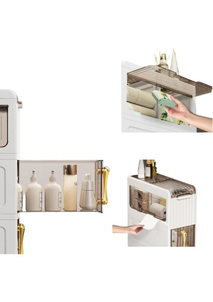 Banyo 4 Katlı Çekmeceli Organizer modelleri
