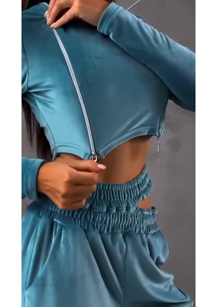 Clarissa Kadife Özel Tasarım Eşofman Takım