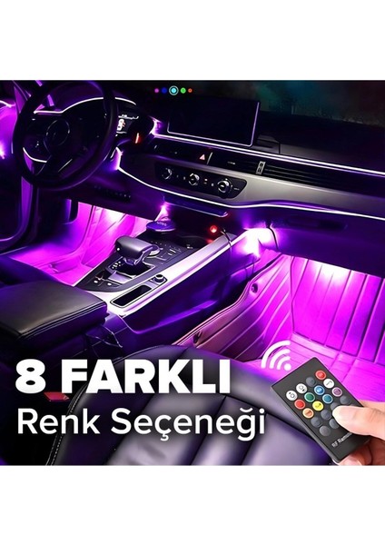 Renault Fluence (Z.E Modelleri) Uyumlu 12 Ledli Ayak Altı Sese Duyarlı Led fiyatları
