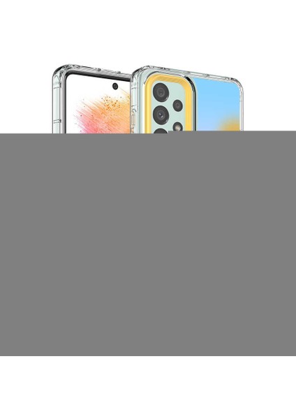 - Samsung Galaxy A13 4G - Kılıf Kamera Korumalı Renkli Desenli Sert Silikon Korn Kapak - NO3 - T24438