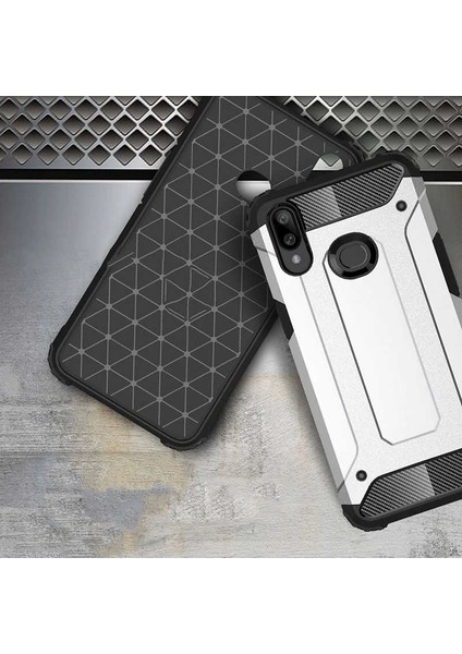 - Samsung Galaxy A10S - Kılıf Çift Katman Zırh Tank Crash Military Kapak - Rose Gold - T9987 indirimleri