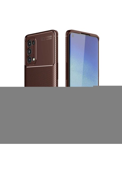 - Oppo Reno 5 Pro 5G - Kılıf Auto Focus Karbon Negro Silikon Kapak - Siyah - T16124 fiyatları