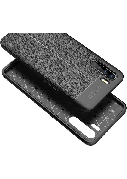 - Oppo Reno 3 - Kılıf Auto Focus Karbon Niss Silikon Kapak - Siyah - T14175 modelleri