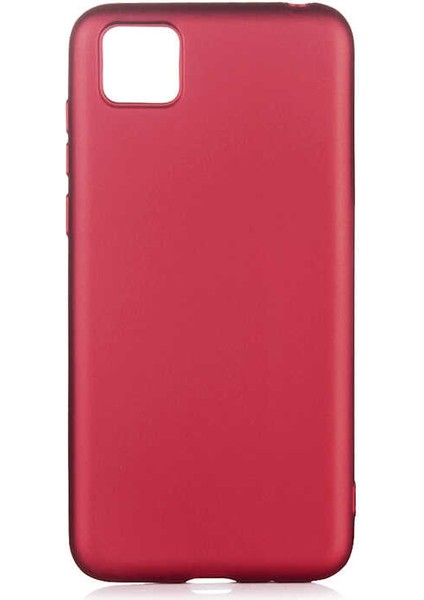 - Huawei Y5P - Kılıf Mat Soft Premier Silikon Kapak - Mürdüm - T13785