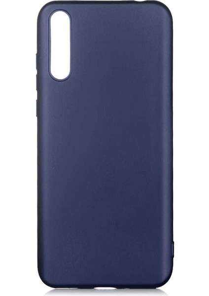 - Huawei P Smart S (Y8P) - Kılıf Mat Soft Premier Silikon Kapak - Lacivert - T13930
