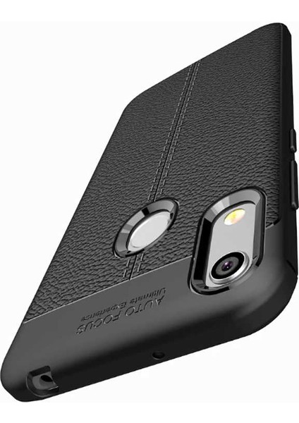 - Huawei Honor 8A - Kılıf Auto Focus Karbon Niss Silikon Kapak - Lacivert - T8012 indirimleri