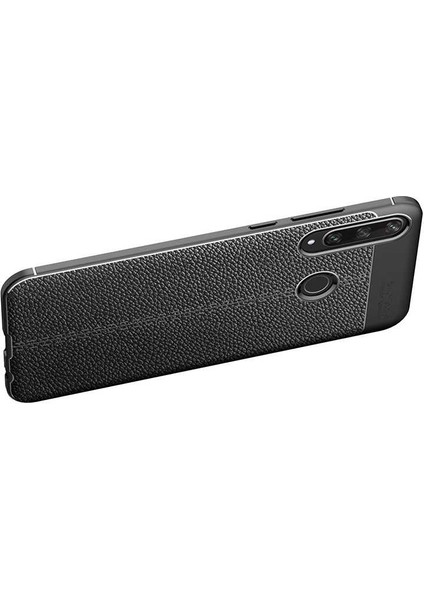 - Huawei P40 Lite E - Kılıf Auto Focus Karbon Niss Silikon Kapak - Siyah - T13371 fırsatları