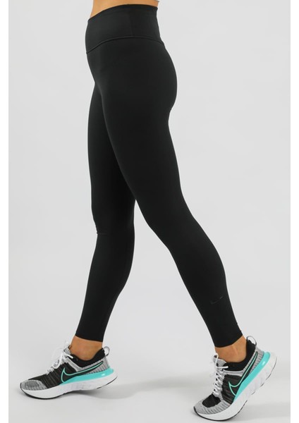 Dri Fit One Luxe Full Length Leggins Women's Tigh Fit 3 Cepli Toparlayıcı Siyah Tayt fırsatları
