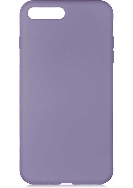 - Apple iPhone 7 Plus - Kılıf İçi Kadife Koruucu Lansman Lsr Kapak - Mor - T14512