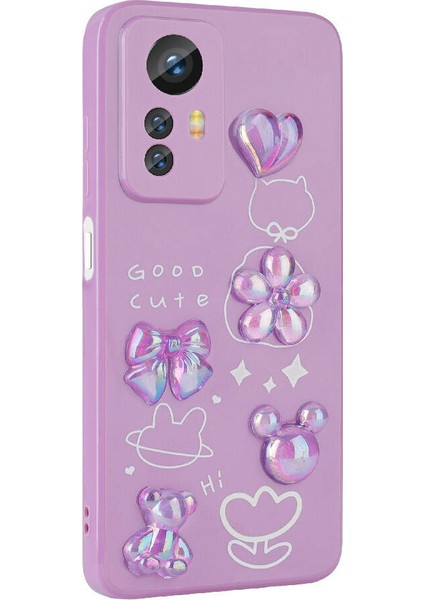 - Xiaomi Redmi Note 12S - Kılıf Kabartma Figürlü Parlak Toys Silikon Kapak - Beyaz - T30175 modelleri