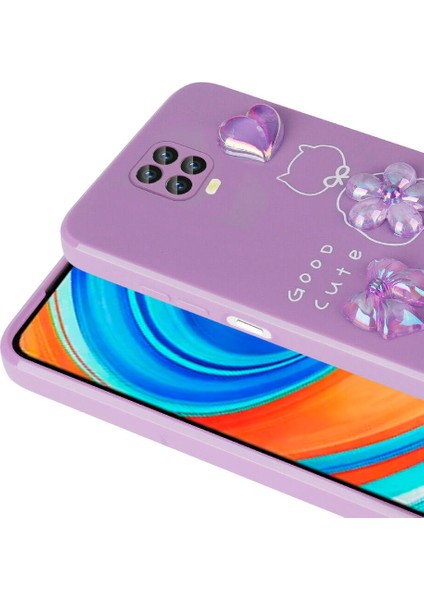 - Xiaomi Redmi Note 9 Pro - Kılıf Kabartma Figürlü Parlak Toys Silikon Kapak