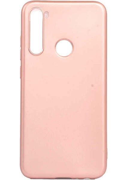 - Xiaomi Redmi Note 8 - Kılıf Mat Soft Premier Silikon Kapak - Rose Gold