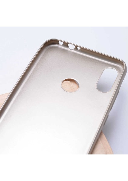 - Xiaomi Redmi Note 7 - Kılıf Mat Soft Premier Silikon Kapak - Saks Mavi