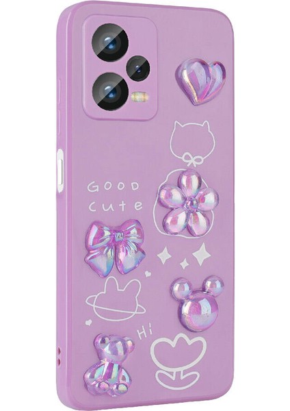 - Xiaomi Redmi Note 12 Pro Plus 5G - Kılıf Kabartma Figürlü Parlak Toys Silikon Kapak - Beyaz - T30174 fırsatları