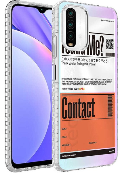 - Xiaomi Redmi Note 10 - Kılıf Airbag Kenarlı Renkli Desenli Silikon Elegans Kapak - NO6 - T24971