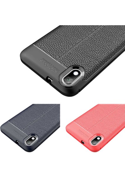 - Xiaomi Redmi 7A - Kılıf Auto Focus Karbon Niss Silikon Kapak - Kırmızı - T15061 fırsatları