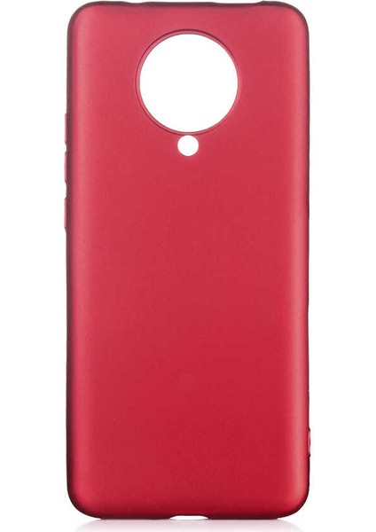 - Xiaomi Poco F2 Pro - Kılıf Mat Soft Premier Silikon Kapak - Rose Gold