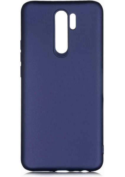 - Xiaomi Redmi 9 - Kılıf Mat Soft Premier Silikon Kapak - Lacivert - T14222