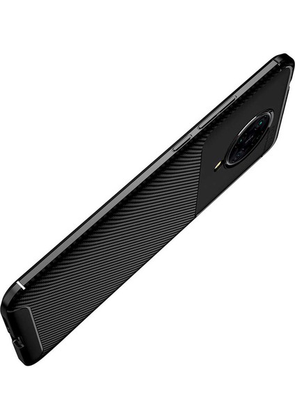 - Xiaomi Poco F2 Pro - Kılıf Auto Focus Karbon Negro Silikon Kapak - Kahverengi - T16217 indirimleri