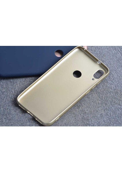 - Xiaomi Mi Play - Kılıf Mat Soft Premier Silikon Kapak - Rose Gold