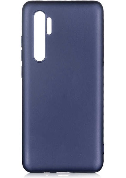 - Xiaomi Mi Note 10 Lite - Kılıf Mat Soft Premier Silikon Kapak - Mürdüm