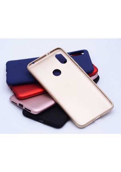 - Xiaomi Mi 8 - Kılıf Mat Soft Premier Silikon Kapak - Mürdüm - T5215 modelleri