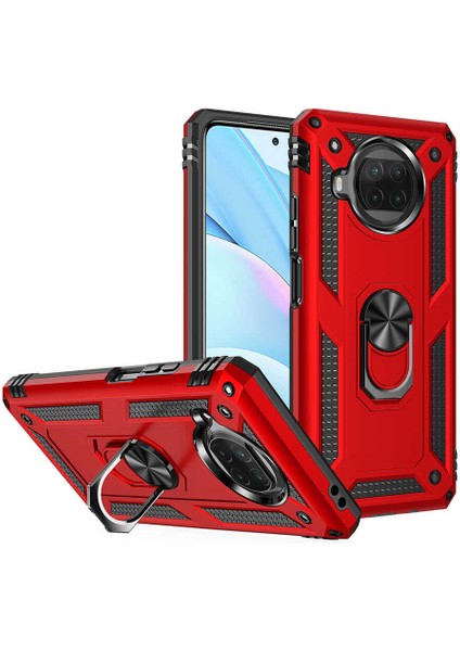 - Xiaomi Mi 10T Lite 5G - Kılıf Yüzüklü Zırh Tank Vega Kapak - Rose Gold - T16585 modelleri