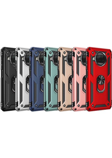 - Xiaomi Mi 10T Lite 5G - Kılıf Yüzüklü Zırh Tank Vega Kapak - Rose Gold - T16585 indirimleri