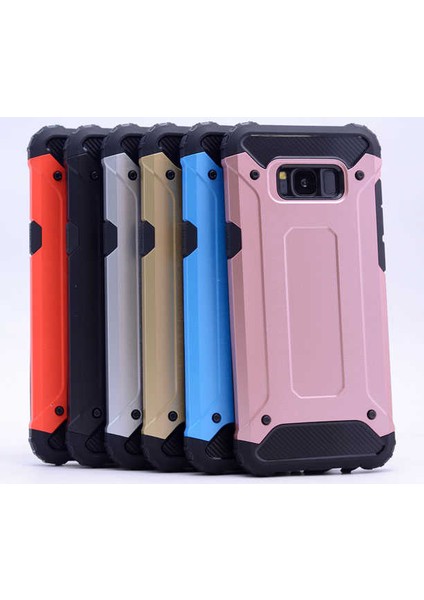 - Samsung Galaxy S8 - Kılıf Çift Katman Zırh Tank Crash Military Kapak - Gold - T2501 fırsatları