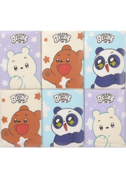 We Baby Bears Lisanslı Baskılı Kağıt Mendil 12 Adet