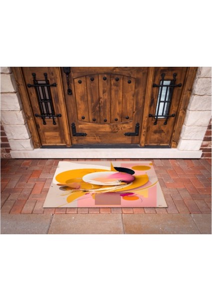 3D Baskı Özel Tasarım Geometrik Dış Mekan Paspas 137