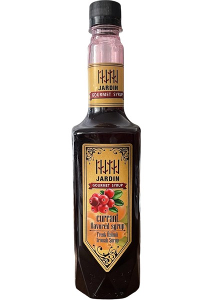 Currant ( Frenk Üzümü ) Aromalı Şurup 750 ml