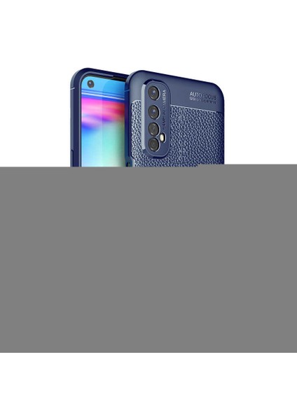 - Realme 7 - Kılıf Auto Focus Karbon Niss Silikon Kapak - Lacivert - T15542 fiyatları