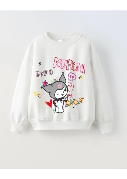 Kuromi Kız Çocuk Sweat ST07894
