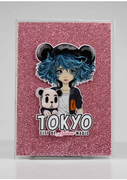 Tokyo Pembe Simli Defter
