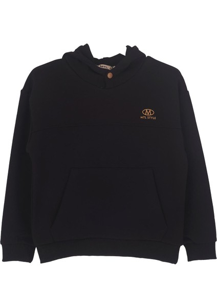 Kapüşonlu Erkek Çocuk Sweatshirt