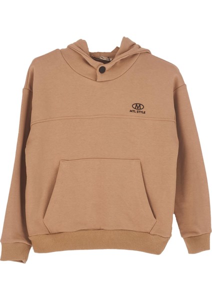 Kapüşonlu Erkek Çocuk Sweatshirt