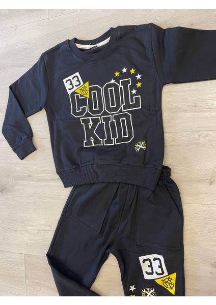 Erkek Çocuk Kışlık Pamuklu 3 Iplik Şardonlu Sweatshirt Eşofman Alt-Üst Takım modelleri