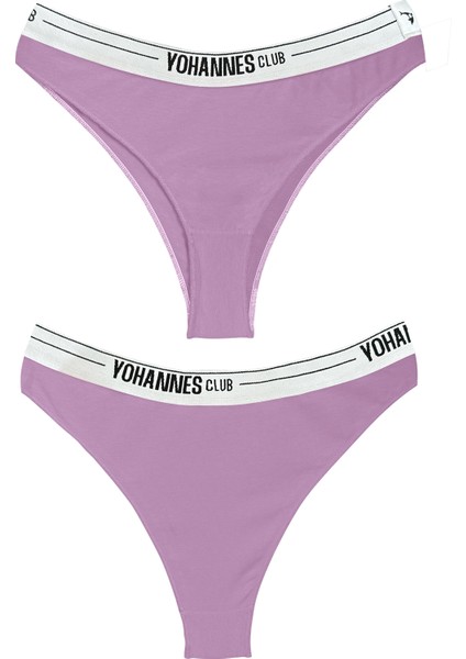 Yohannesclub, Kadın, Iç Çamaşırı Takımı, (Bralet-Brazilian), Lila