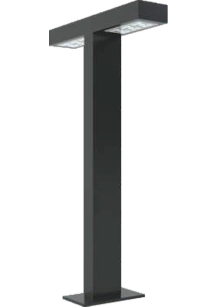 Quark Lighting Özel Reflektörlü Bollard Aydınlatma Antrasit BL102